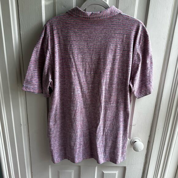 Peter Millar Seaside Pungo Striped Slub Polo Shirt - Picture 7 of 9